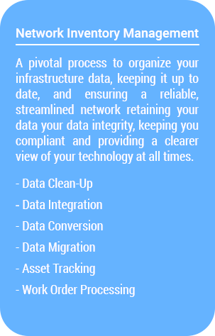 Network inventory management